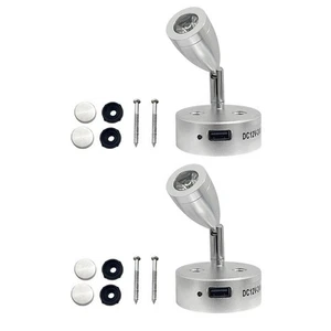 For Boats For Campervans 12V Lighting 3200K Warm Light 360° Flexible Adjustment - Picture 1 of 7