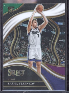 2023-24 Select Prizms Green White Purple #271 Sasha Vezenkov - Picture 1 of 2