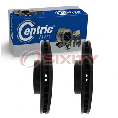 2 rotores de freno de disco delanteros centrados para Subaru Legacy Braking 2005-2014 nj Foto 1 de 4