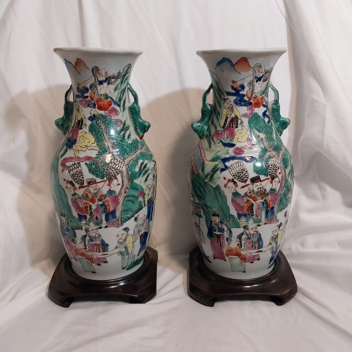 陶瓷粉红色1900-1940 中国古董花瓶| eBay