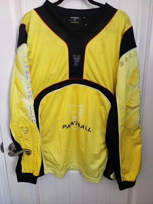 Jersey amarillo acolchado de paintball GATO talla XL. Desata tu instinto Foto 1 de 4