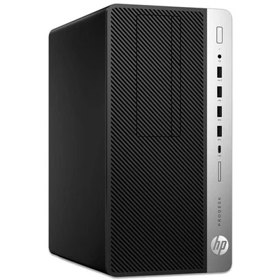 HP ProDesk 600 G4 Tower PC i3 8.Gen 8GB 250GB SSD Win11P Computer - Bild 1 von 2