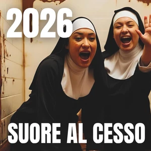 SUORE AL CESSO Calendario 2026: Idee Regalo Stupide - Babbo Natale Segreto - Dal - Foto 1 di 1