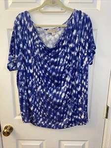 Beautiful blue, Michael Kors, ladies blouse Size XL - Picture 1 of 3