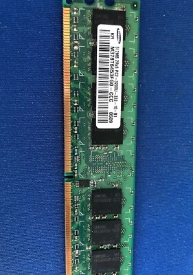 Samsung M378T6453FGZ0-CCC 512MB 2Rx8 PC2-3200U-333-10-B1  NEW - Image 1 of 3