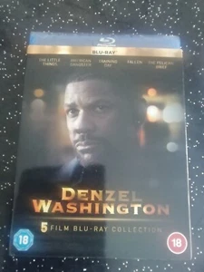 Denzel Washington 5 Film Collection (Blu-ray, 2022) Brand new. Cert 18.