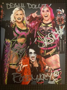 MUÑECA DEATH FIRMADA 8x10! TAYA! ¡ROMERO! HAVOK! ¡LUCHA DE IMPACTO! TNA! AEW! ROH! - Imagen 1 de 1
