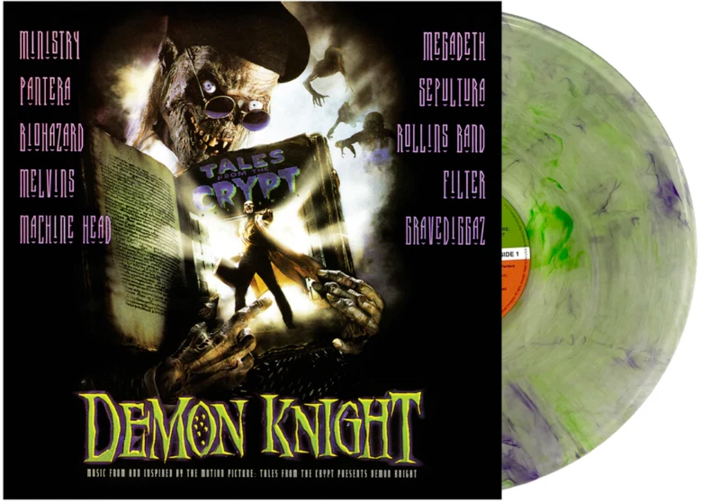 DEMON KNIGHT - OST Lim. Clear & Green & Purple Swirl Vinyl LP (Megadeth Pantera) - Bild 1 von 1