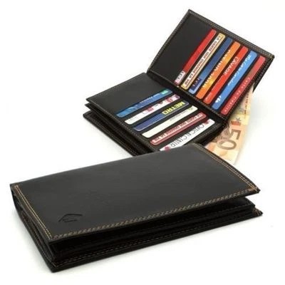 Tout En UN Portefeuille Homme Couleurs au choix Neuf - Photo 1/4