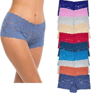 10 Pack Ropa interior Fina de Moda Regalos para Mujer noble Cacheteros Talla M - Picture 1 of 6