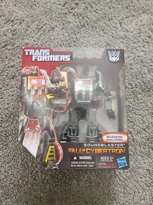 NEW TRANSFORMERS Generations- Fall of Cybertron- Decepticon Soundblaster- MISB - Image 1 of 4