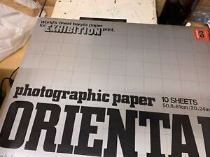 Oriental Photographic Paper Baryta paper G3 20x24inch