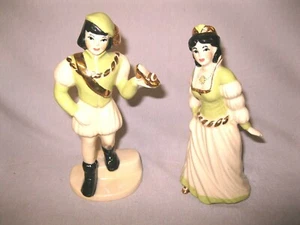 Cinderella and Prince Charming from Ceramic Art Studios Madison Wisconsin - Picture 1 of 6