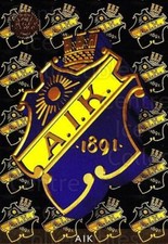 1995-96 Swedish Leaf #2 AIK, Checklist