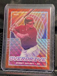 Bobby Dalbec RC 2021 Chronicles Overdrive Red Wave #16/199 Red Sox / Brewers - Picture 1 of 2