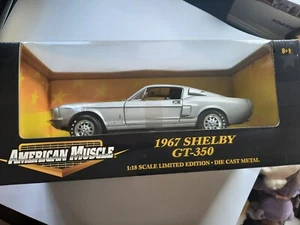 Ertl American Muscle 1967 Ford Mustang Shelby GT-350 Maßstab 1:18 Diecast Auto. Neu - Bild 1 von 5