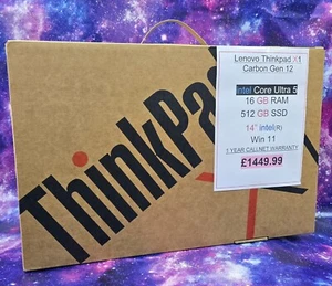 Lenovo Thinkpad x1 Carbon Gen 12 Core Ultra 5 16 512 - Picture 1 of 4