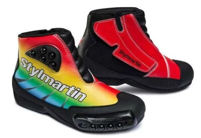 SCARPA offertissima  spedito S1 miniMoto miniGP Verde Bianca Multicolor 39-42 - Imagen 1 de 4