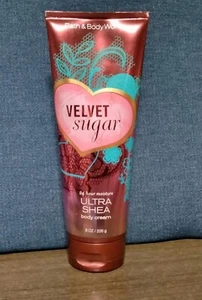 Bath & Body Works VELVET SUGAR Body Cream 8 Oz. - Picture 1 of 2