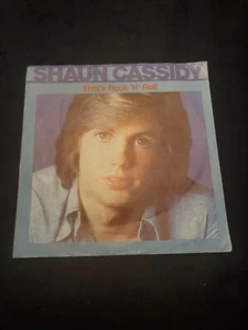 Shaun Cassidy 45 RPM Record I Wanna Be With You / That's Rock 'N' Roll 1977 - Picture 1 of 4