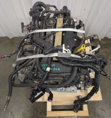 2014 Cadillac ELR 1.4 Engine Assembly Vin 4 8th Digit Opt LUU 94K Miles Motor 16 - Image 1 of 4