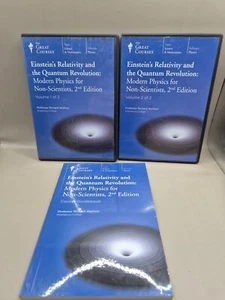 Einstein's Relativity And The Quantum Revolution - Great Courses DVD & Guide S3 - Picture 1 of 15