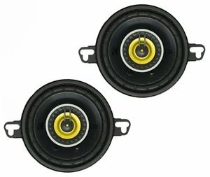 Kicker CSC354, CS Series 3.5" 2 Way Coaxial Car Speakers (46CSC354) - Picture 1 of 5