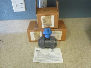 3.. Ball Valves 1 1/4"  Slo Close Full Block 200 PSI by Lincoln V14101N EPDM - Picture 1 of 9