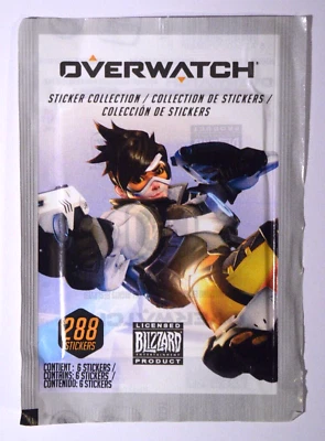 Paquete de pegatinas ciegas Blizzard OVERWATCH Collector - NUEVO - SELLADO - ¡ENVÍO GRATUITO! Foto 1 de 2