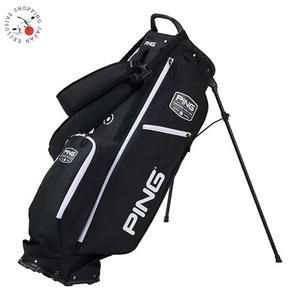 Ping Golf Native Light Carry Stand Bag 9inch Lightweight 2.0kg 5-way 2025 Black  - Picture 1 of 9