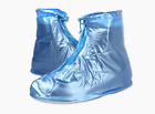 Unisex Reusable Rain Shoe Waterproof Zipper Covers Anti-Slip Overshoes Boots