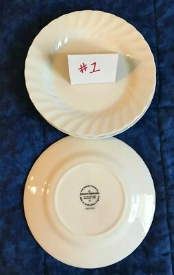 JOHNSON BROS ~ PLACA "REGENCY" 6 1/4" ~ ELECCIÓN DE SELLO TRASERO ~ 1 o TODO ~ 1+ ENVÍO Foto 1 de 4