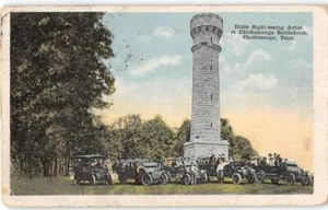 Dixie Sightseeing Autos Chickamauga Battlefields, Chattanooga, TN 1910 Postcard - Picture 1 of 2