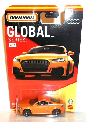 2022 MATCHBOX 1:64 MBX GLOBAL SERIES 4/12 ORANGE 2019 AUDITT RS - Image 1 of 4