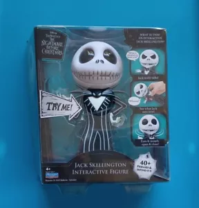 Nightmare Before Christmas Jack Skellington interaktive Figur 40+ Sound Neu im Karton NEU - Bild 1 von 2