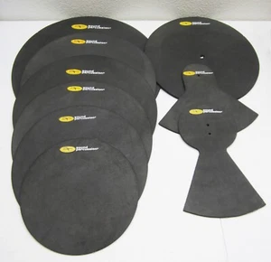 9 Stück Sound Percussion Tom/Snare Drum Head/Becken Mute Pad Set, 16/14/13/12 etc. - Bild 1 von 2