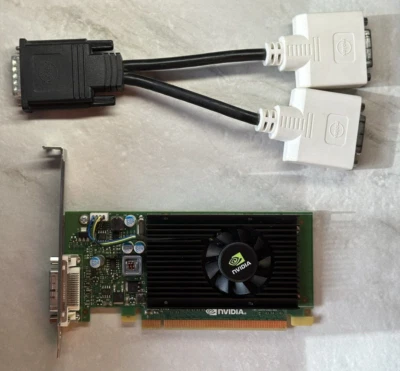 NVIDIA Quadro NVS 315 1GB Dual Monitor Pro HDMI DVI VGA - Image 1 of 4