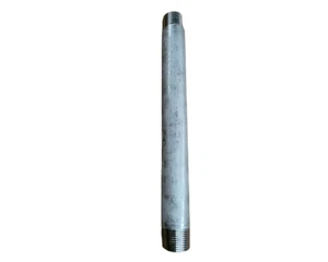 1" x 12" Stainless Steel Pipe Nipple, Schedule 40S, 304L, NPT Threaded - Picture 1 of 5