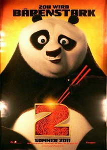 Kung Fu Panda 2 - Teaser - Filmposter A0 gerollt - Picture 1 of 1