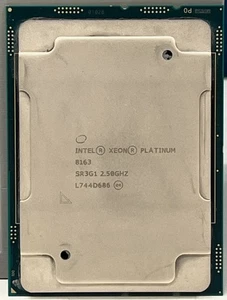 Intel Xeon Platinum 8163 2.5GHz Processor CPU SR3G1 - Picture 1 of 3