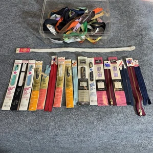 Varias cremalleras diversas nuevas y usadas en varios colores - Imagen 1 de 5