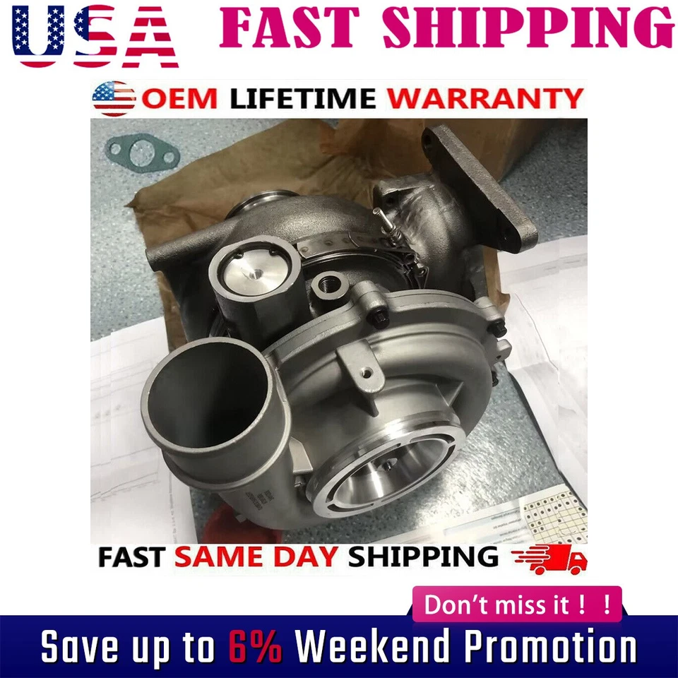 Turbocompresor 97387896 para GM LLY LBZ LMM Duramax diésel 6,6 L 2004,5-2010! Foto 1 de 4