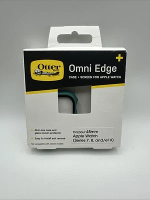 OtterBox Omni Edge Apple Watch Series 9/8/7 45 mm Green Case w/ Screen - New