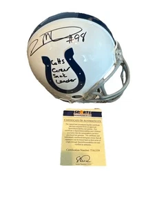 Robert Mathis Autograph Mini Helmet - Picture 1 of 3