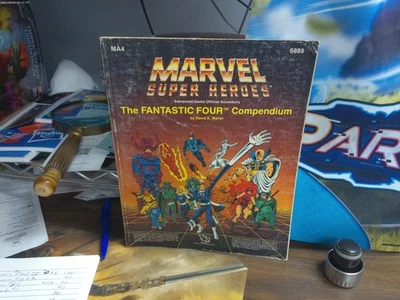 TSR Marvel Super Heroes The Fantastic Four Compendium RPG Accessory - Image 1 of 3