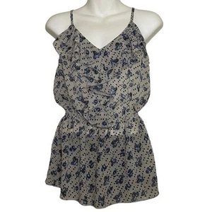 Papaya Blumen Shirt Mehrfarbig Polyester Freizeit Oberteil Damen M - Bild 1 von 5