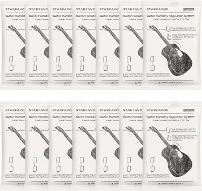 Starfavor 49% Guitar Humidifier Pack | Two-Way Humidity Control System | 14 R - Image 1 of 4