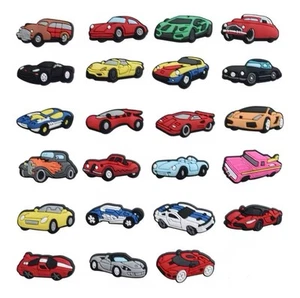 New Cars Trucks Auto Croc Shoe Charms Set of 23 - Picture 1 of 1