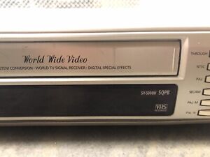 Samsung SV-5000W WorldWide multisystem VHS VCR NTSC PAL SECAM - USED no remote