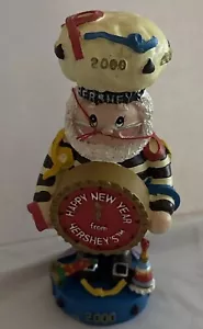Hersheys Kisses Happy New Year Figurine 2000 Kurt S Adler Vintage Chocolate DWK - Picture 1 of 6